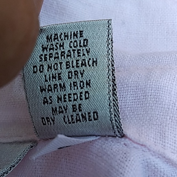 🎈Chico's 100% Linen Snaps Button Down Shirt Sz 0 - Picture 7 of 7